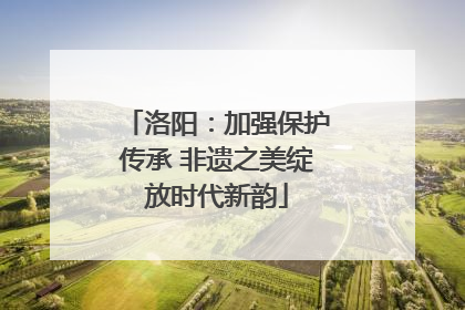洛阳：加强保护传承 非遗之美绽放时代新韵